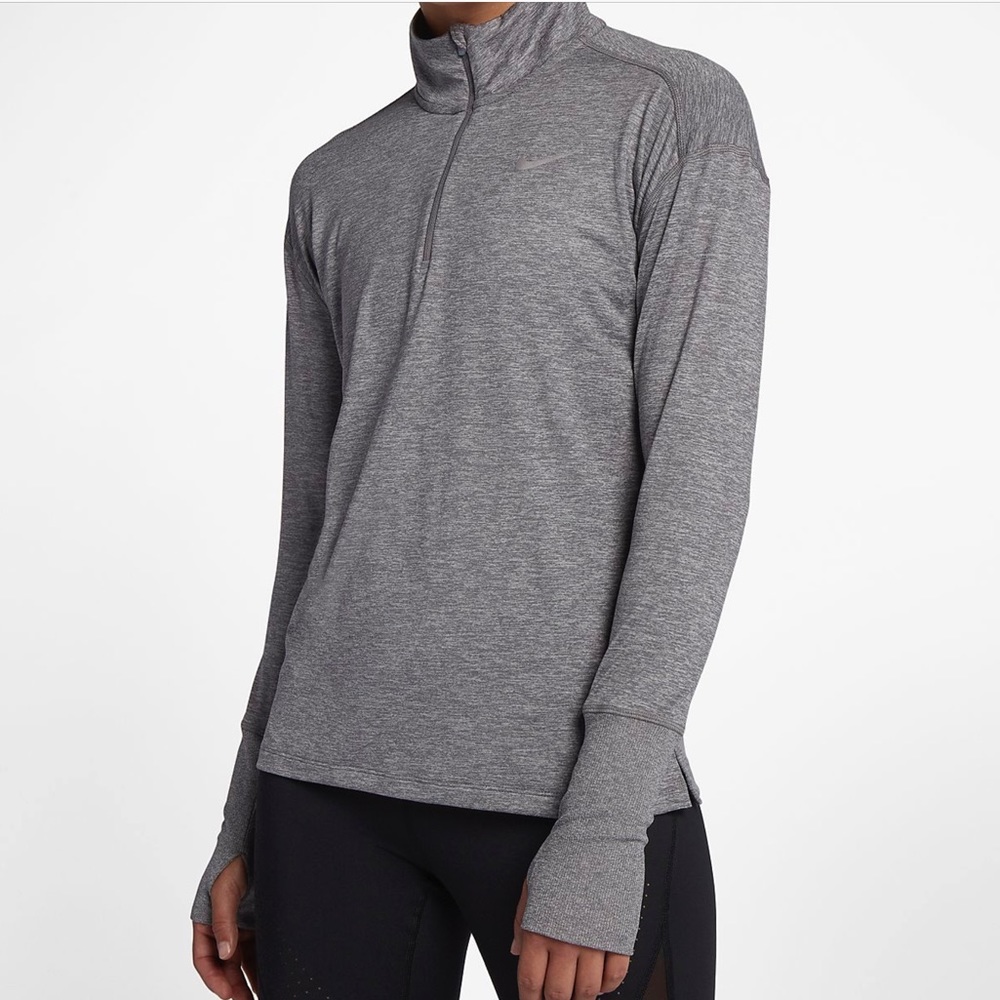 NIKE DRY-FIT HALF-ZIP RUNNING TOP WOMEN